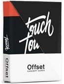 Offset Orange Cardistry Playing Cards Deck of Cards