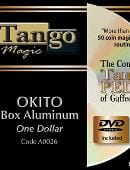 Okito Coin Box (Aluminum) - Dollar Coin Trick