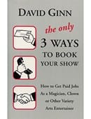 Only 3 Ways To Book Your Show Book
