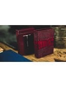 Ostrich Grain Leather Clip Accessory