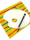 Paint Pallet with Bag Trick