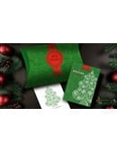 Paisley Metallic Green Playing Cards (Christmas Gift Box Set) Deck of Cards