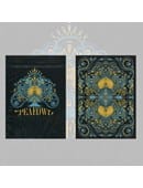 Peafowl Deck (Black) Deck of Cards