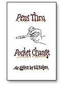 Pen Thru Pocket Change Trick