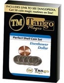 Perfect Shell Coin Set - Eisenhower Dollar (Not Expanded) Trick