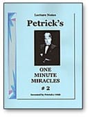 PM #2 One Minute Miracles booklet Book