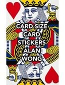POKER Size Card Stickers Accessory