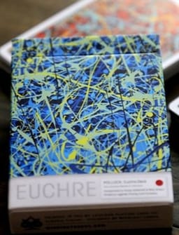POLLOCK: Euchre Edition Playing Cards Deck of Cards