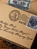 Postage Paid Blue Edition Playing Cards Deck of Cards