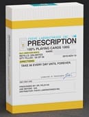 PRESCRIPTION Playing Cards Deck of Cards