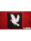 16in x 15in Silk Dove Trick