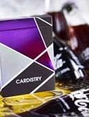 Purple Cardistry Playing Cards Deck of cards