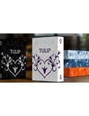 Purple Tulip Playing Cards Deck of Cards