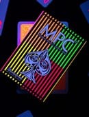 Quad Florescent Playing Cards Deck of Cards