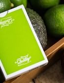 Quality Lime Green Bee Playing Cards Deck of cards