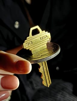 Quantum Key Trick