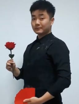 Rainbow Rose Trick