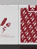 Red MxS Casino Playing Cards Deck of Cards