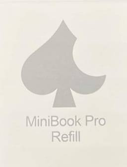 Refills for Minibook Pro Trick