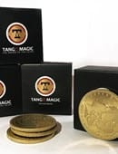 Tango Ultimate Coin - Replica Golden Morgan Dollar (w/ 3 Matching Coins) Accessory