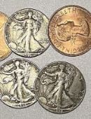 Hopping Half - Replica Walking Liberty Half Dollar/English Penny Accessory