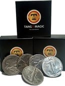 Perfect Shell Coin Set - Replica Walking Liberty Trick