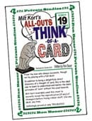 Ron Bauer Series: #19 - Milt Kort's All Outs Think of a Card Milt Book