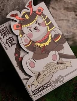Samurai Otter Playing Cards (Bushido Edition) Deck of Cards