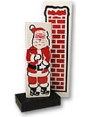 Santa Stuck in the Chimney Trick