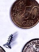 Scotch and Soda - Quarter/50 Euro Cents (Magnetic) Gimmicked Coin