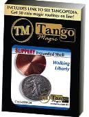 Slippery Expanded Shell - Walking Liberty Half Dollar Gimmicked Coin