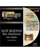 Slot Boston Coin Box (Aluminum) - Dollar Coin Gimmicked coin