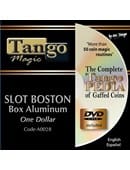Slot Boston Coin Box (Aluminum) - Dollar Coin Gimmicked Coin