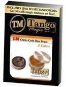 Slot Okito Coin Box (Brass) - 2 Euro Trick