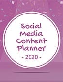 Social Media Content Planner Ebook
