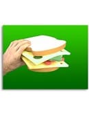 Sponge Club Sandwich Accessory