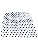 Spotted SIlk 18" (White w/ Black Spots) Accessory