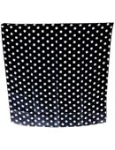 Spotted Silk 24" (Black w/ White Dots) Accessory