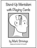 Stand-Up Mentalism With Playing Cards Book