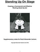 Standing Up On Stage Book