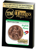 Steel Core Coin - English Penny Gimmicked Coin