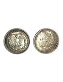 Steel Replica Silver Morgan Dollar (Single Coin) Accessory