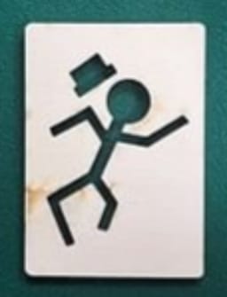 Stickman Bob - Smoking Card Template Refill