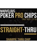 Straight Thru (Sharpie Thru Poker Chip) Gimmicked Coin