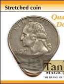 Stretched Coin - Quarter Gimmicked Coin