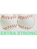 Strong Chop Cup Balls White Leather Accessory