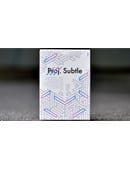 Subtle Playing Cards Deck of Cards