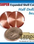 Super Expanded Shell - Half Dollar (Heads) Gimmicked Coin
