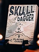 SVNGALI 06 Skull and Dagger Playing Cards Deck of Cards