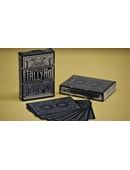 Tally-Ho Chrome Black Masterclass Playing Cards Deck of cards